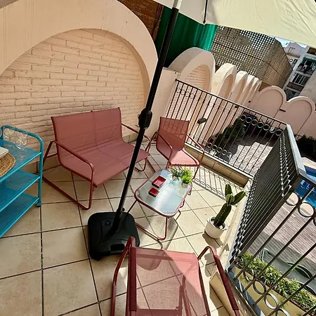 Casa Tita - Exclusivo Con Gran Terraza Y Vistas A La Piscina En Apartment