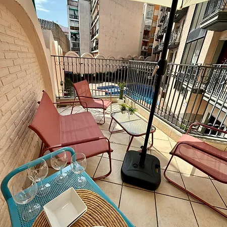 Casa Tita - Exclusivo Con Gran Terraza Y Vistas A La Piscina En Apartment